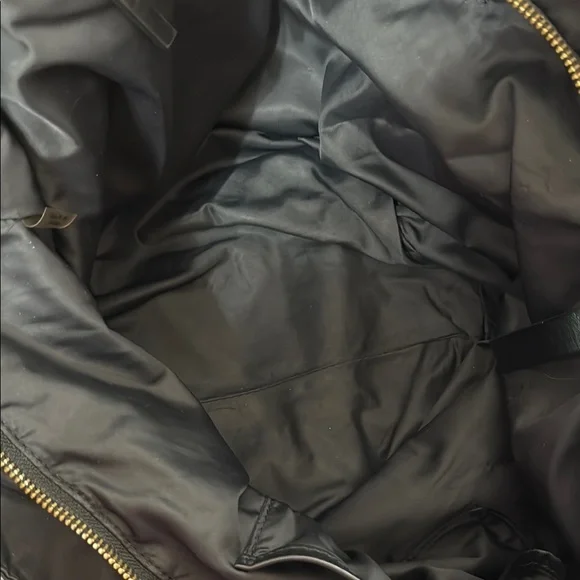 Tory Burch Black Nylon Tote Bag